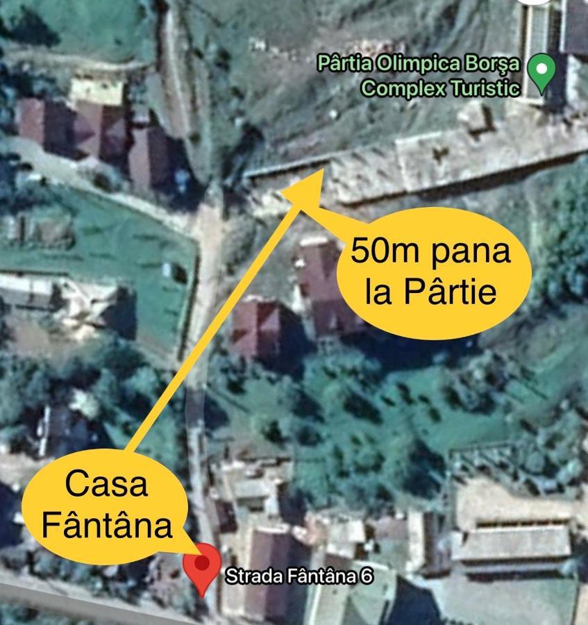 Casa Fantana - La Poalele Muntilor -50 De Metri De Partia Olimpica Villa Statiunea Exterior photo